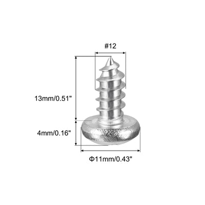 Harfington Screw Phillips Self Tapping Screw 304 Stainless Steel