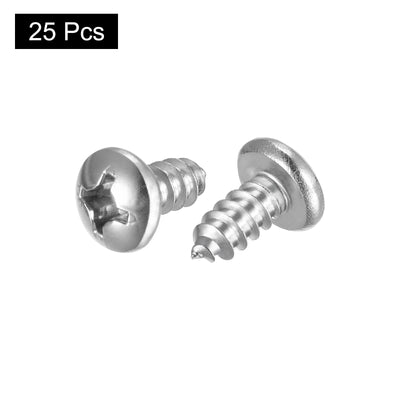Harfington Screw Phillips Self Tapping Screw 304 Stainless Steel