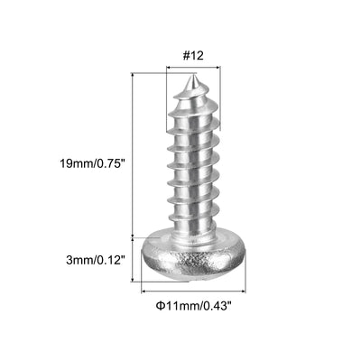 Harfington Screw Phillips Self Tapping Screw 304 Stainless Steel