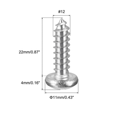 Harfington Screw Phillips Self Tapping Screw 304 Stainless Steel