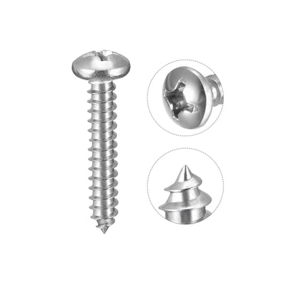 Harfington Screw Phillips Self Tapping Screw 304 Stainless Steel