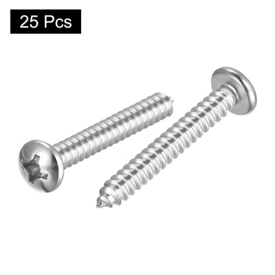 Harfington Screw Phillips Self Tapping Screw 304 Stainless Steel