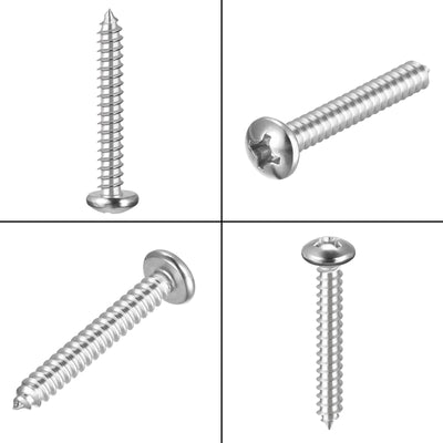 Harfington Screw Phillips Self Tapping Screw 304 Stainless Steel