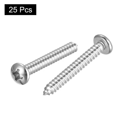 Harfington Screw Phillips Self Tapping Screw 304 Stainless Steel