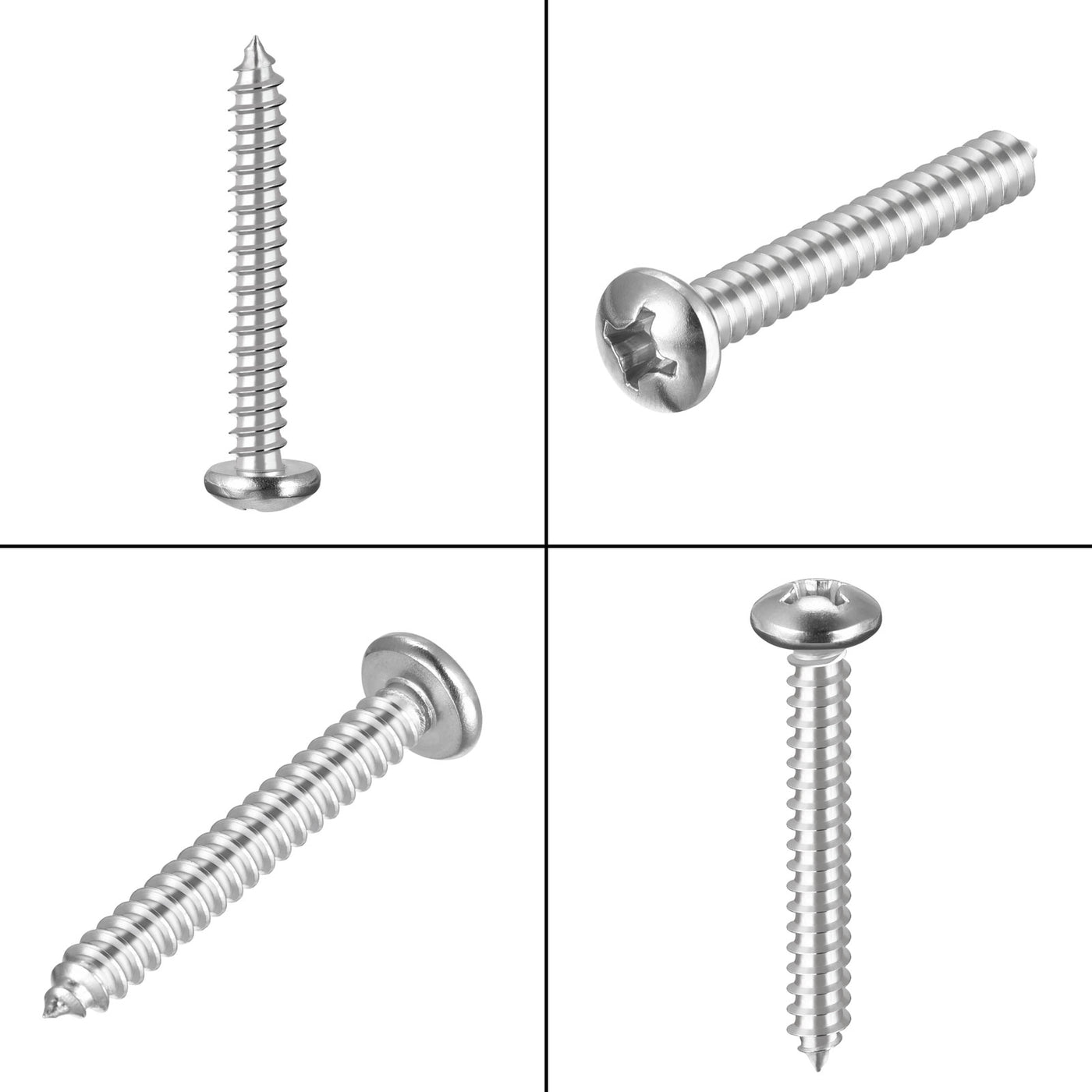 Harfington Screw Phillips Self Tapping Screw 304 Stainless Steel
