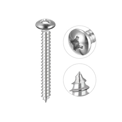 Harfington Screw Phillips Self Tapping Screw 304 Stainless Steel