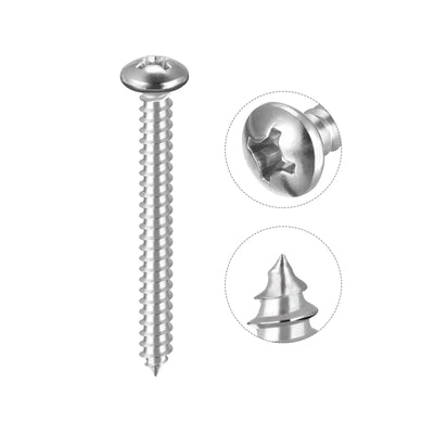 Harfington Screw Phillips Self Tapping Screw 304 Stainless Steel