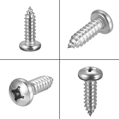 Harfington Screw Phillips Self Tapping Screw 304 Stainless Steel