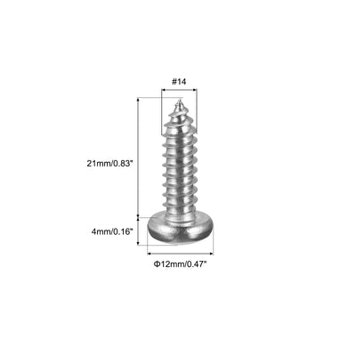 Harfington Screw Phillips Self Tapping Screw 304 Stainless Steel