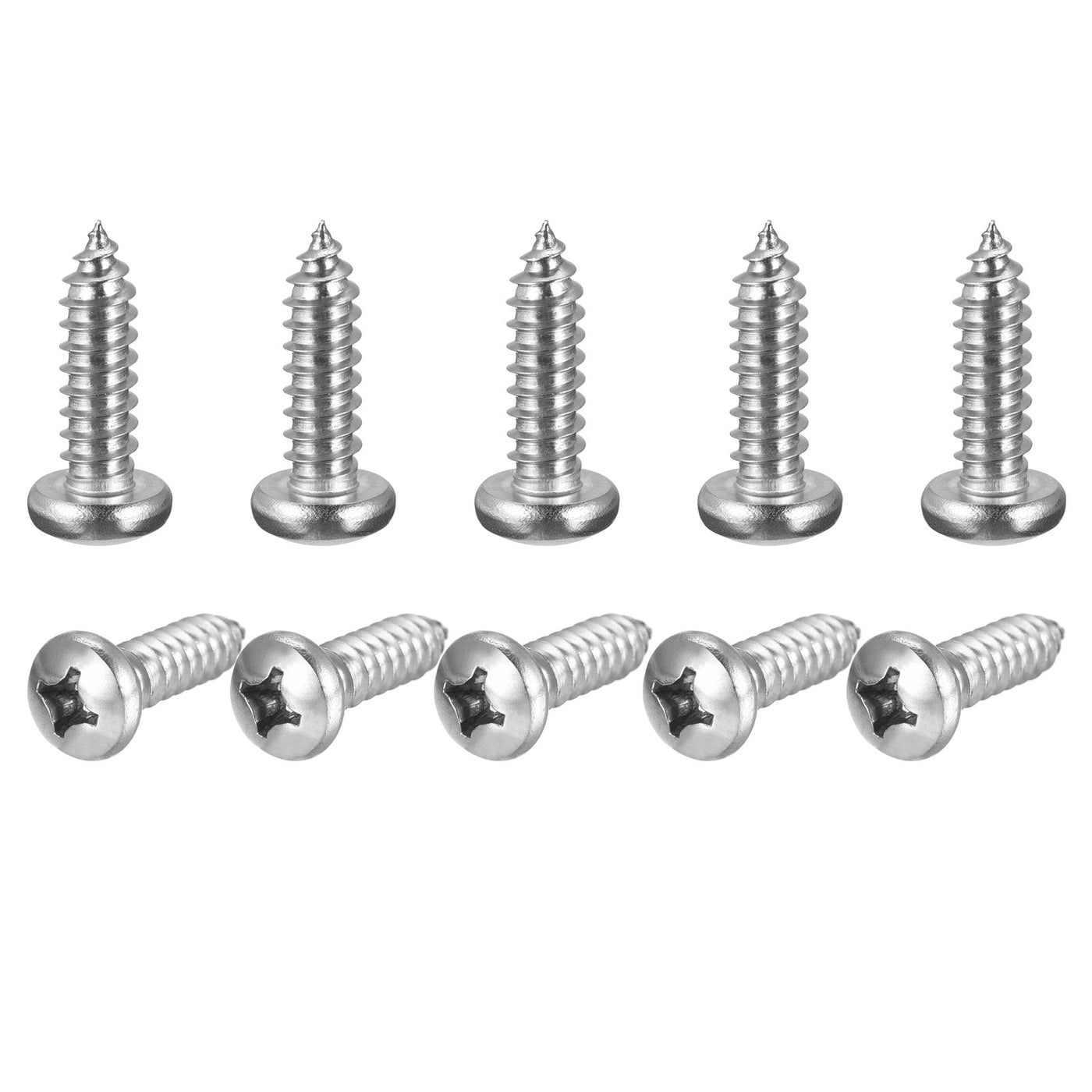 Harfington Screw Phillips Self Tapping Screw 304 Stainless Steel