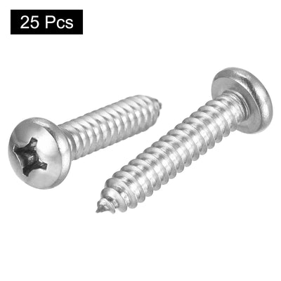 Harfington Screw Phillips Self Tapping Screw 304 Stainless Steel