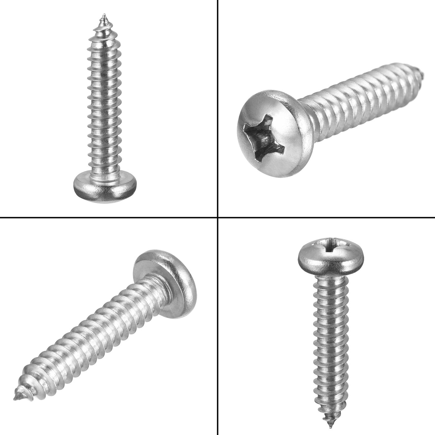 Harfington Screw Phillips Self Tapping Screw 304 Stainless Steel