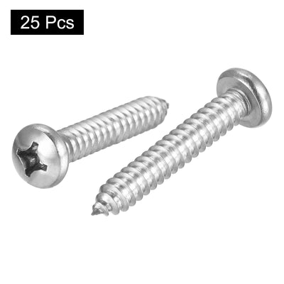 Harfington Screw Phillips Self Tapping Screw 304 Stainless Steel