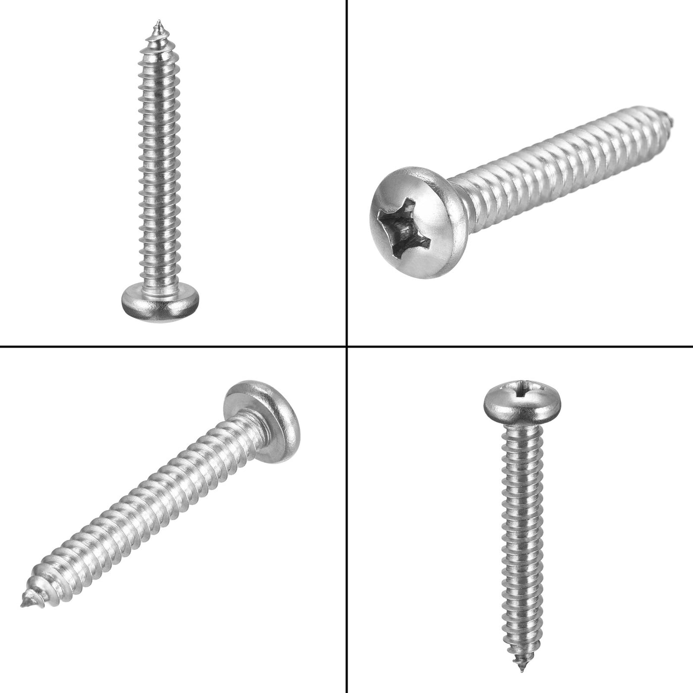 Harfington Screw Phillips Self Tapping Screw 304 Stainless Steel