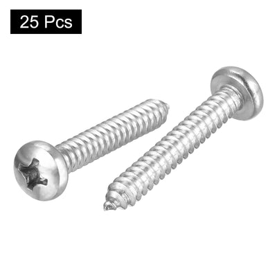 Harfington Screw Phillips Self Tapping Screw 304 Stainless Steel
