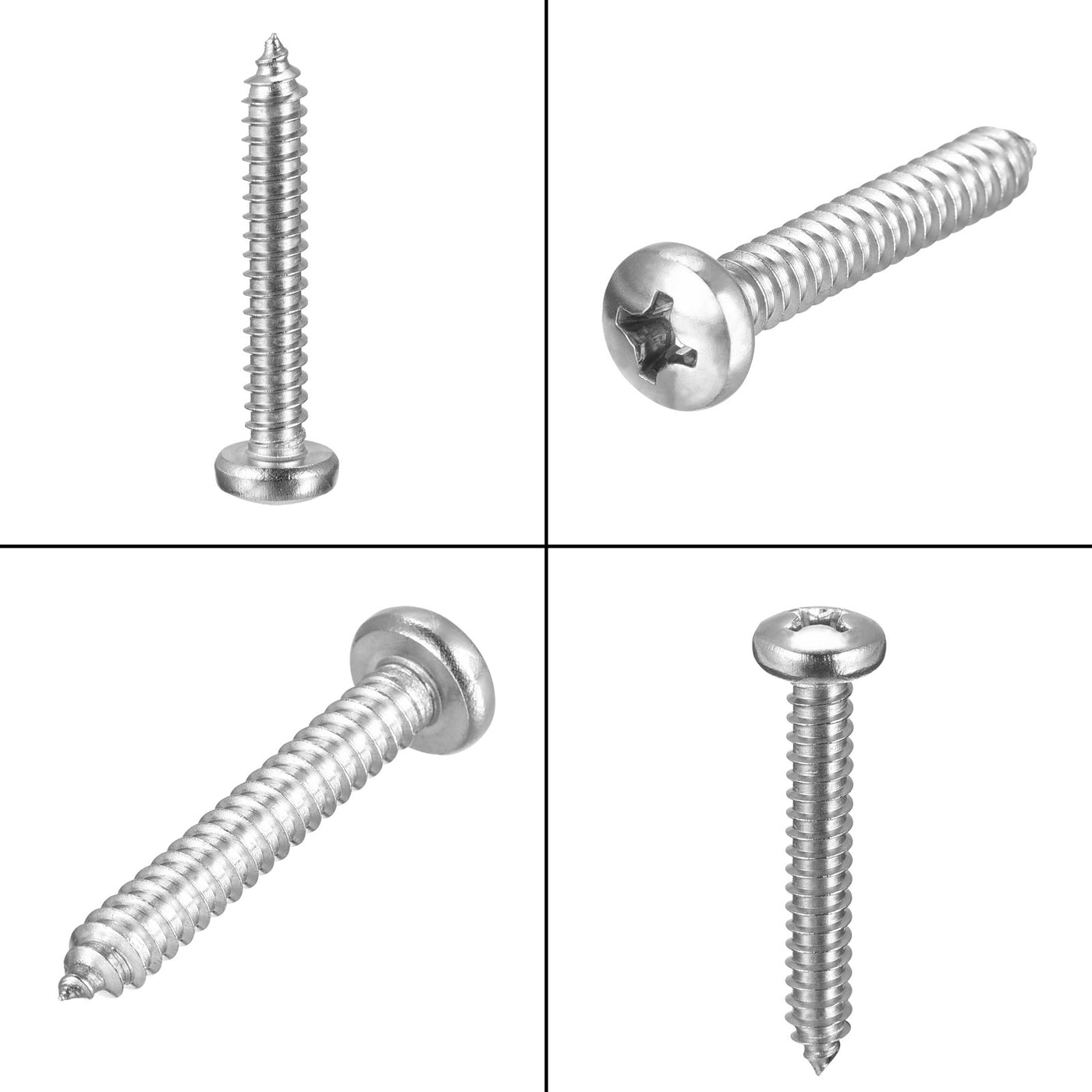 Harfington Screw Phillips Self Tapping Screw 304 Stainless Steel