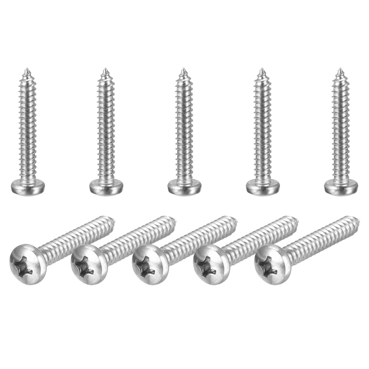 Harfington Screw Phillips Self Tapping Screw 304 Stainless Steel