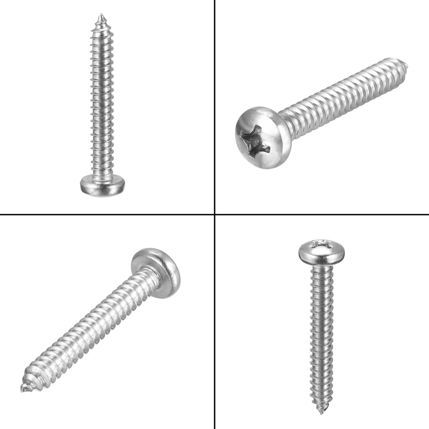 Harfington Screw Phillips Self Tapping Screw 304 Stainless Steel
