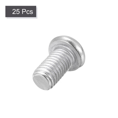 Harfington Machine Screws, M8x12mm Phillips Head Screw 304 Stainless Steel Bolts 25pcs