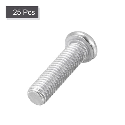 Harfington Machine Screws, M8x30mm Phillips Head Screw 304 Stainless Steel Bolts 25pcs