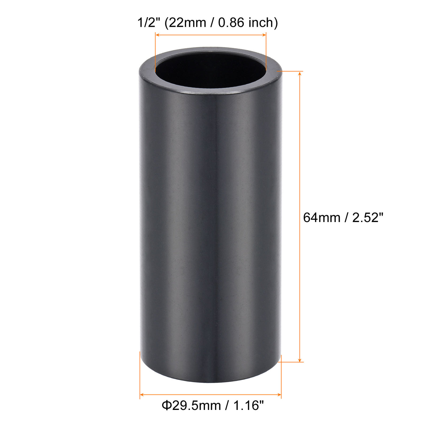 Harfington UPVC Pipe Fitting Straight Coupling Joint Connector Adapter