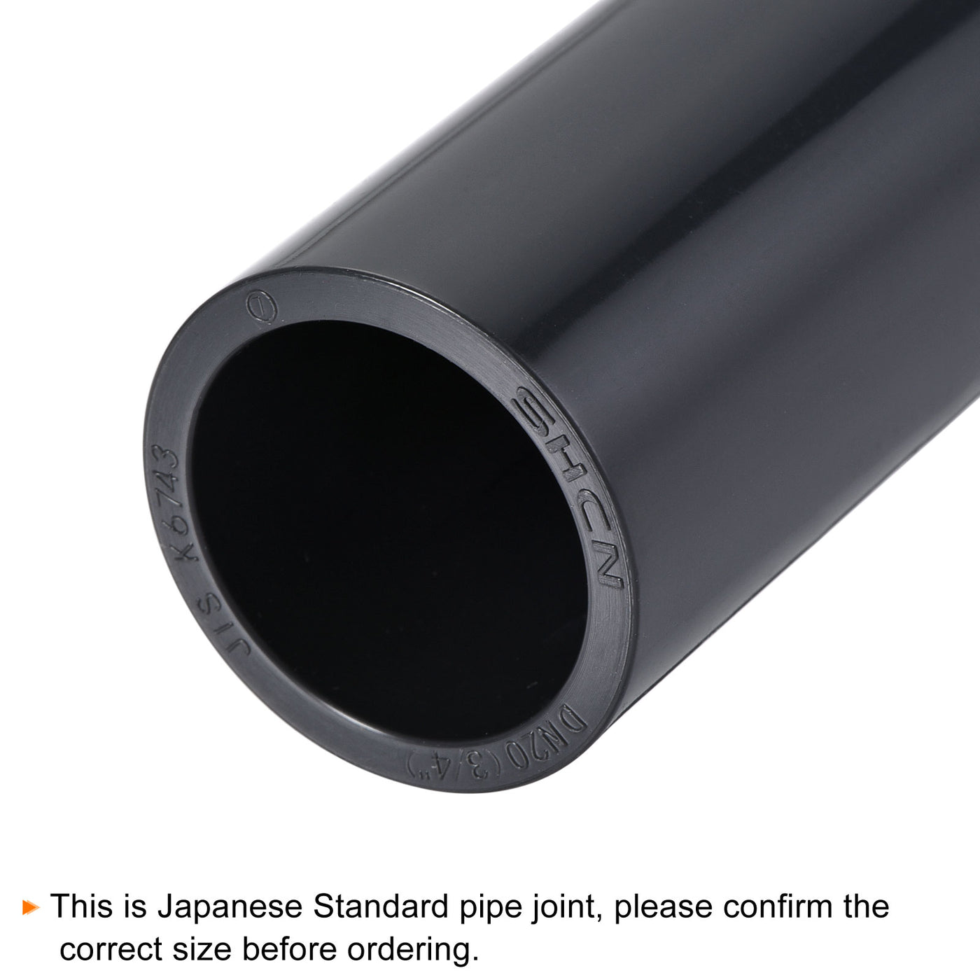 Harfington UPVC Pipe Fitting Straight Coupling Joint Connector Adapter