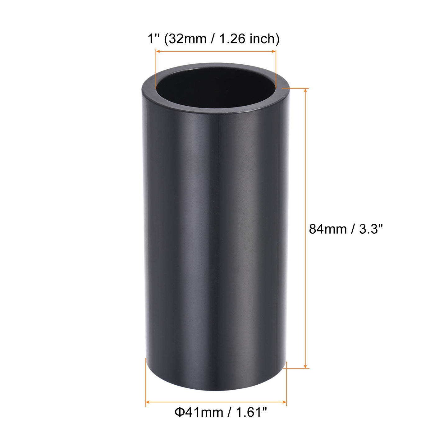 Harfington UPVC Pipe Fitting Straight Coupling Joint Connector Adapter