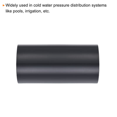 Harfington UPVC Pipe Fitting Straight Coupling Joint Connector Adapter