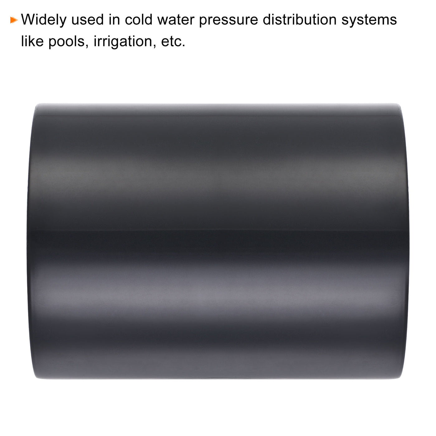 Harfington UPVC Pipe Fitting Straight Coupling Joint Connector Adapter
