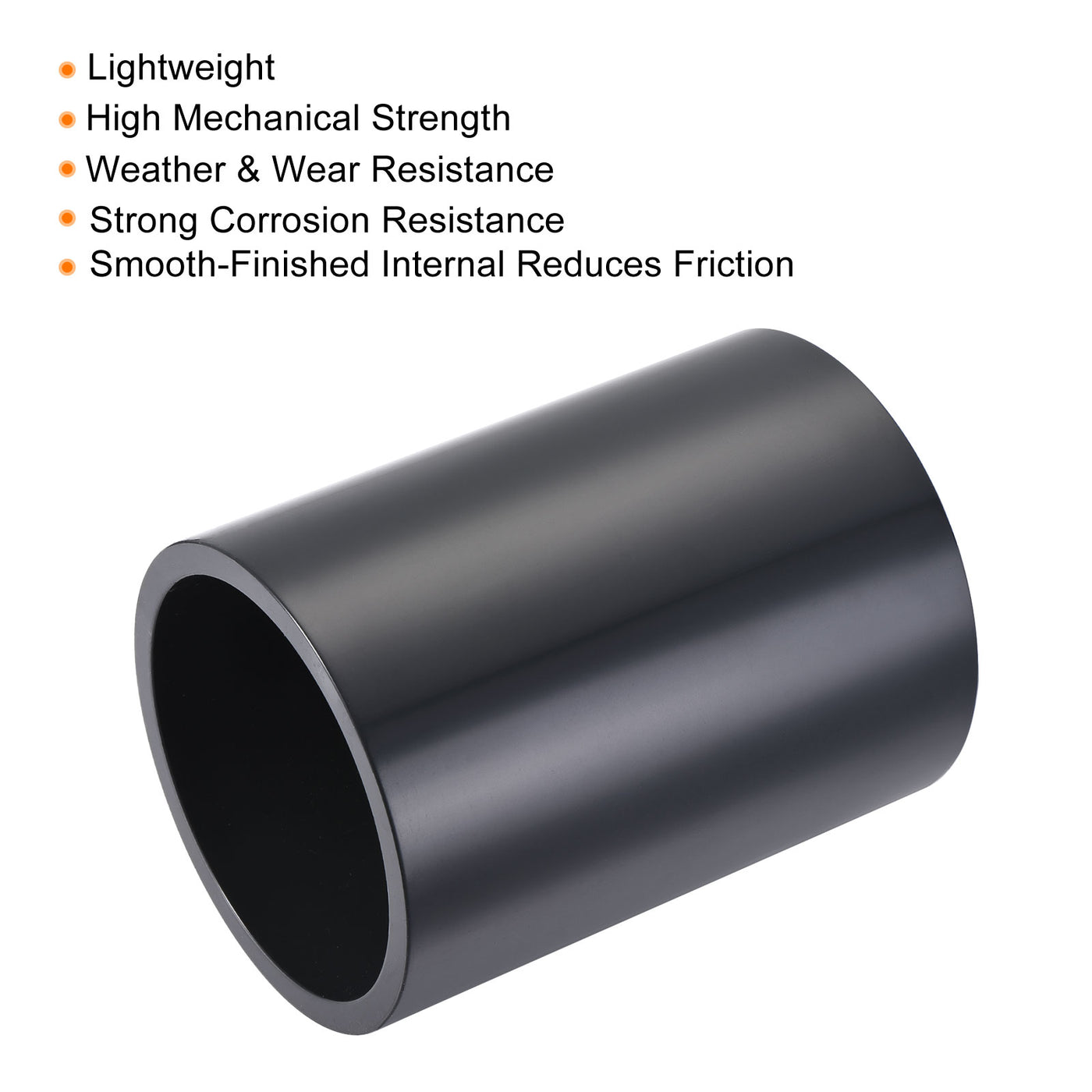 Harfington UPVC Pipe Fitting Straight Coupling Joint Connector Adapter