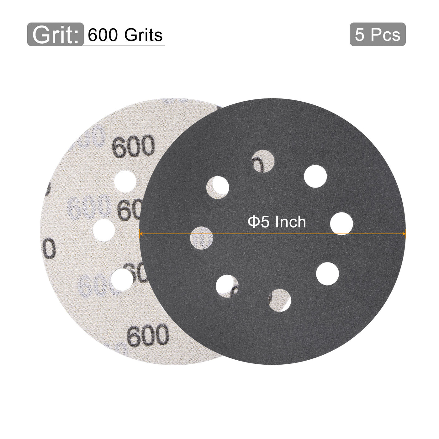 Harfington Sanding Discs Paper Wet/Dry Silicon Carbide Sandpaper