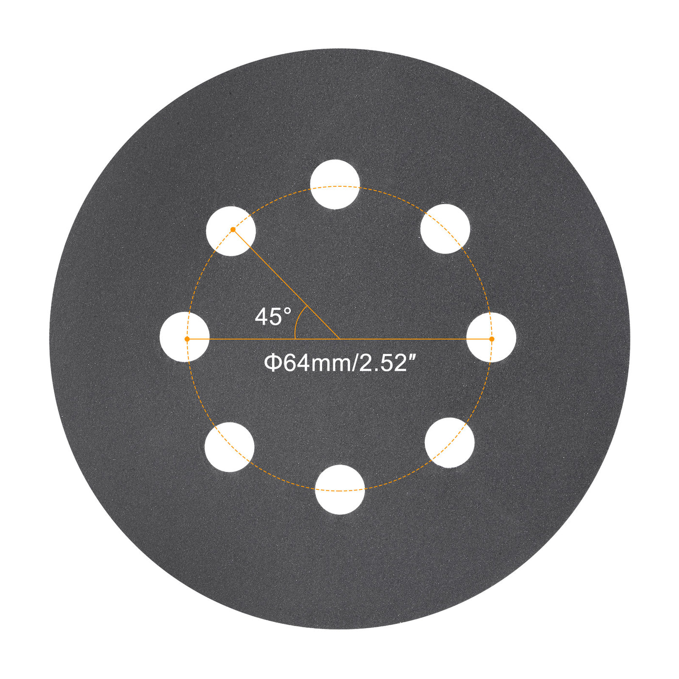 Harfington Sanding Discs Paper Wet/Dry Silicon Carbide Sandpaper