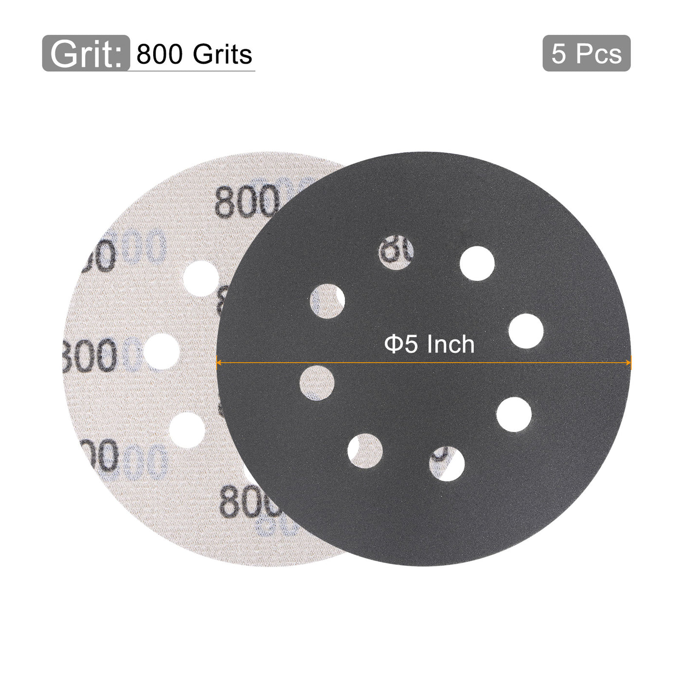 Harfington Sanding Discs Paper Wet/Dry Silicon Carbide Sandpaper