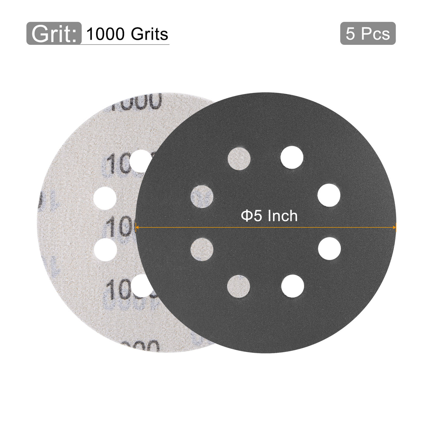 Harfington Sanding Discs Paper Wet/Dry Silicon Carbide Sandpaper