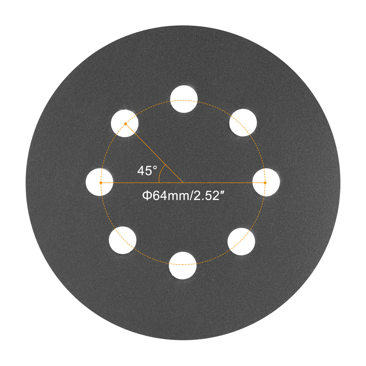 Harfington Sanding Discs Paper Wet/Dry Silicon Carbide Sandpaper