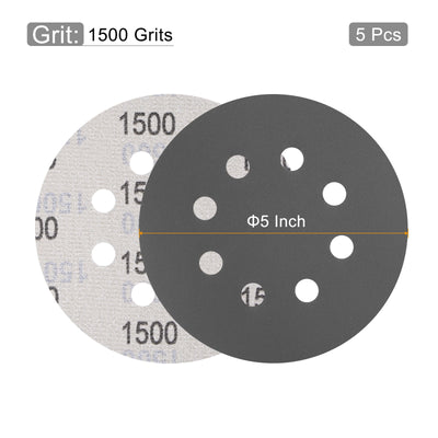 Harfington Sanding Discs Paper Wet/Dry Silicon Carbide Sandpaper