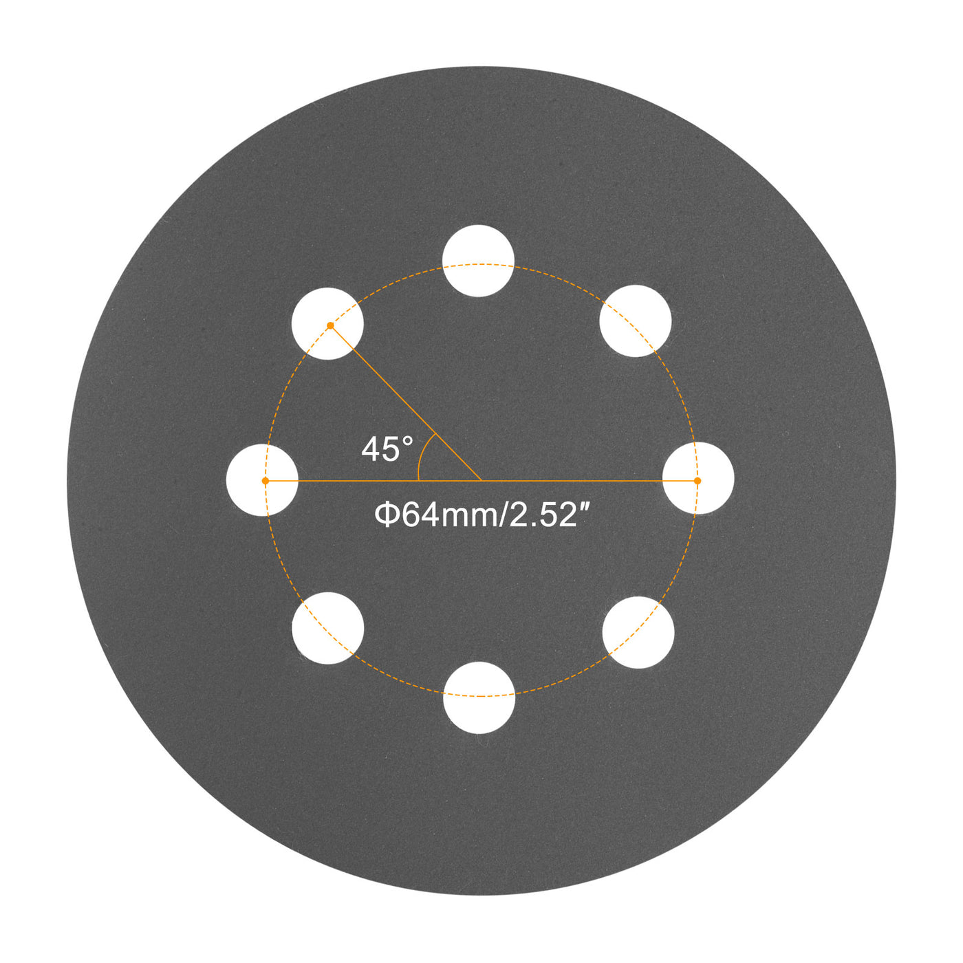Harfington Sanding Discs Paper Wet/Dry Silicon Carbide Sandpaper