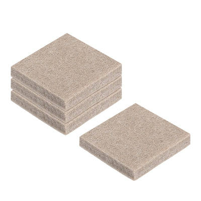 Harfington Self Adhesive Square Furniture Felt Pads Self-adhesive for Furniture