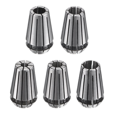 Harfington 5pcs ER16 Spring Collet Set, 1/8" to 3/8" Chuck for CNC Machine Lathe Milling