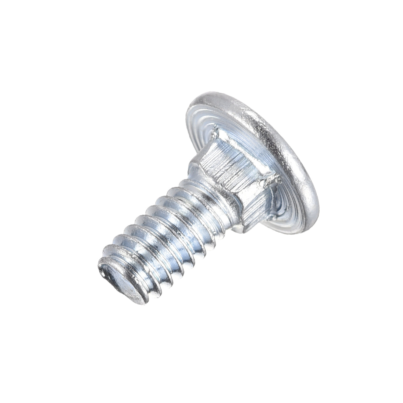 Harfington 1/4-20x1/2" Carriage Bolt Round Head Square Neck Q235 Carbon Steel 100pcs