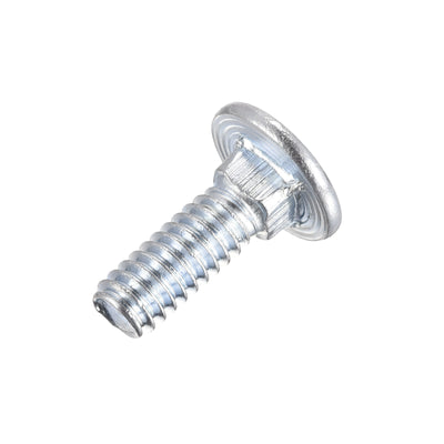 Harfington Carriage Bolt Round Head Square Neck, Q235 Carbon Steel Screw
