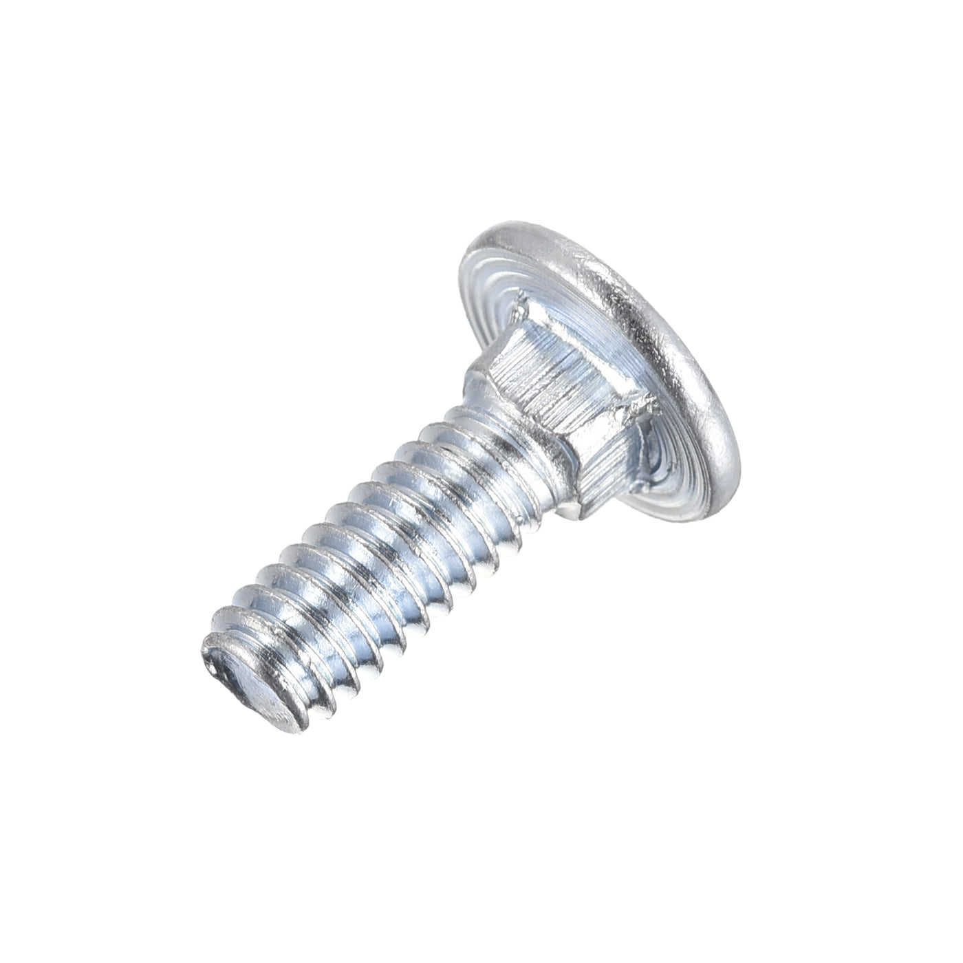 Harfington 1/4-20x5/8" Carriage Bolt Round Head Square Neck Q235 Carbon Steel 100pcs