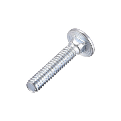 Harfington Carriage Bolt Round Head Square Neck, Q235 Carbon Steel Screw