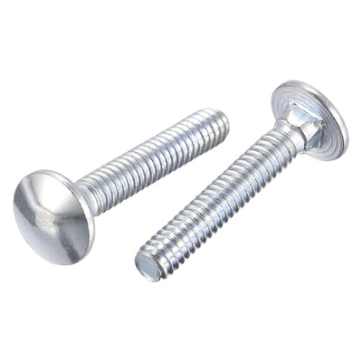 Harfington Carriage Bolt Round Head Square Neck, Q235 Carbon Steel Screw