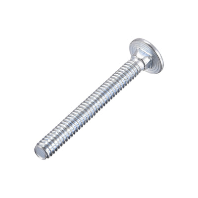 Harfington Carriage Bolt, Round Head Square Neck Q235 Carbon Steel Screws