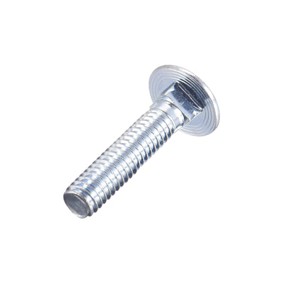 Harfington Carriage Bolt, Round Head Square Neck Q235 Carbon Steel Screws