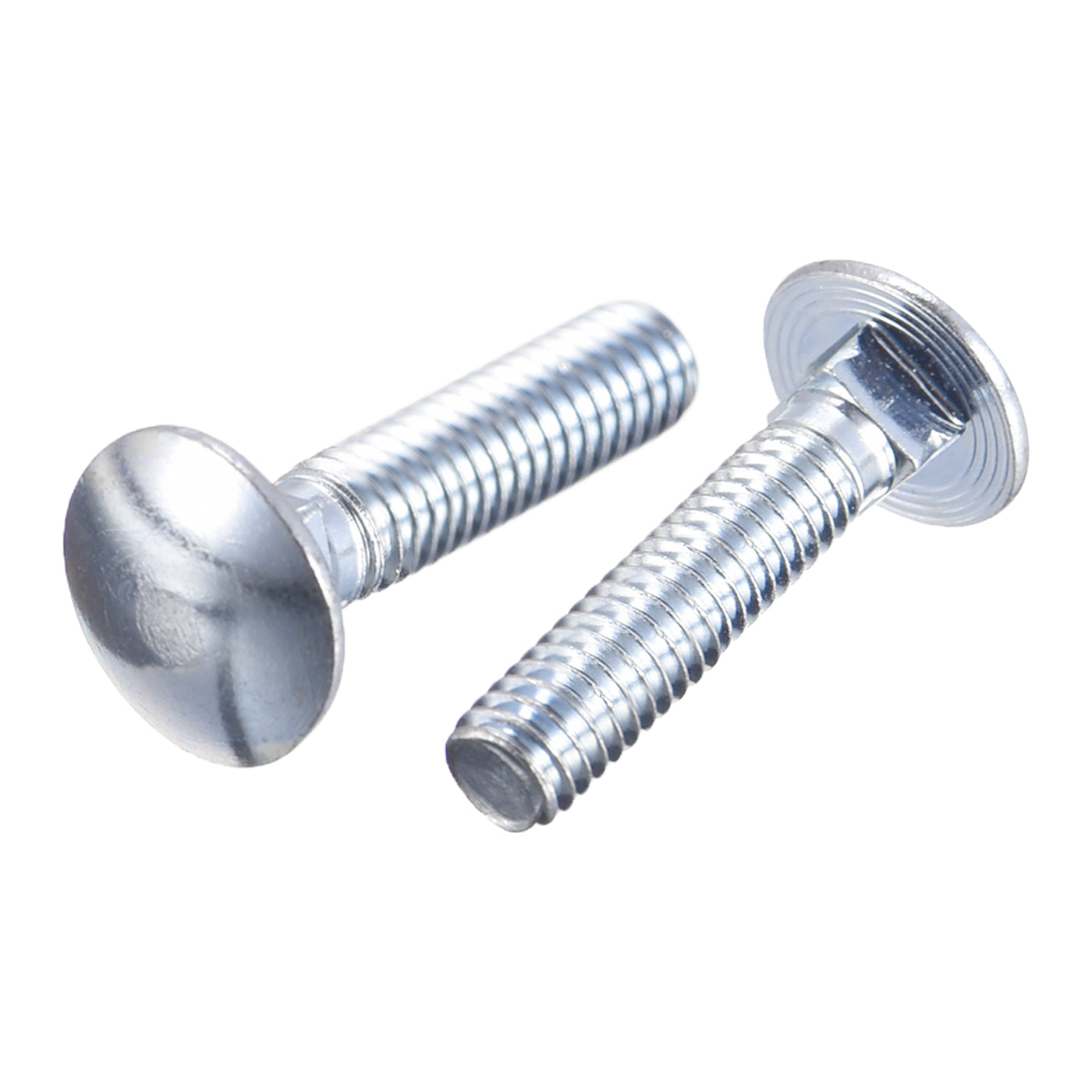 Harfington Carriage Bolt, Round Head Square Neck Q235 Carbon Steel Screws