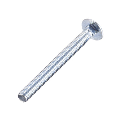 Harfington Carriage Bolt, Round Head Square Neck Q235 Carbon Steel Screws