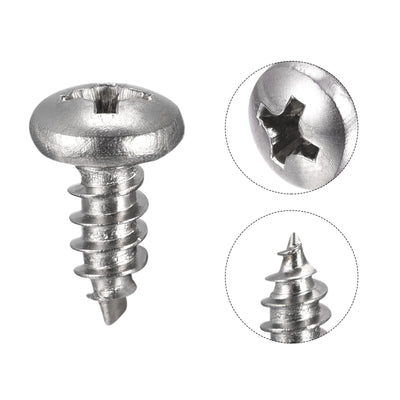 Harfington Screws Phillips Self Tapping Screw 304 Stainless Steel