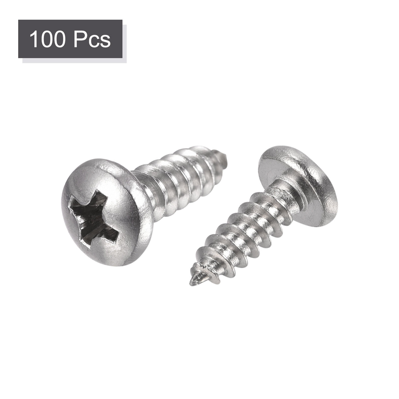 Harfington Screws Phillips Self Tapping Screw 304 Stainless Steel